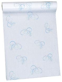 Table Paper Crepe Pastel Vines 21 Inch Width x 125 Feet by TIDI Products, LLC  ID 982621